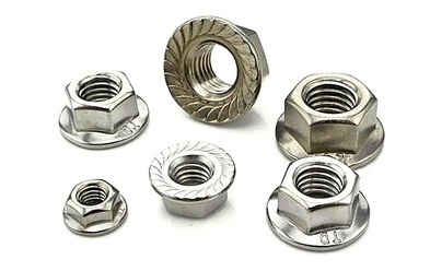 Гайка шестигранная с фланцем ASTM A563 Gr. A Гайка шестигранная с фланцем ASTM A563 Gr. A